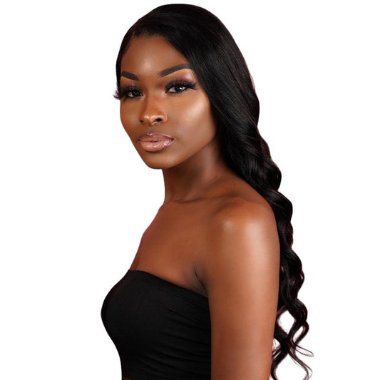 Virgin Hair Body Wave Bundles with 4x4 Transparent Closure