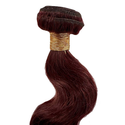 burgundy body wave hair