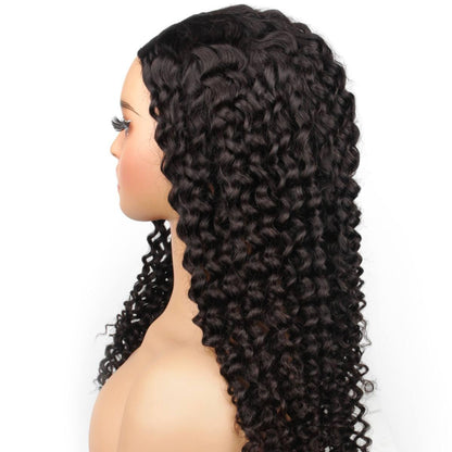 Kinky Curly V Part Wig