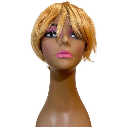 Honey Blonde Short Pixie Wig