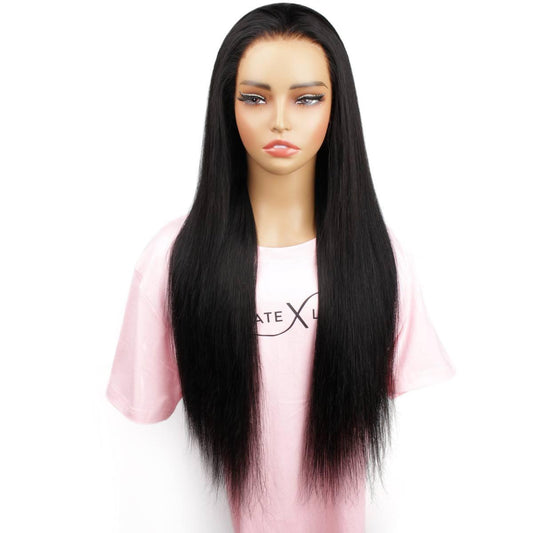 Jet Black Straight 13x4 HD Lace Front Wig