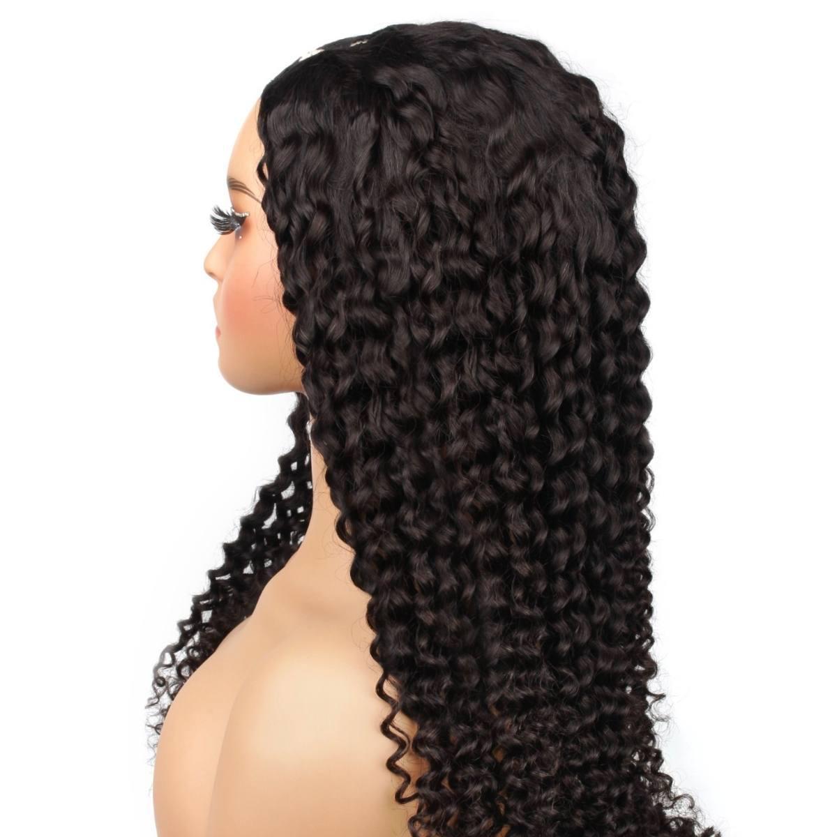 Deep Curl V Part Wig