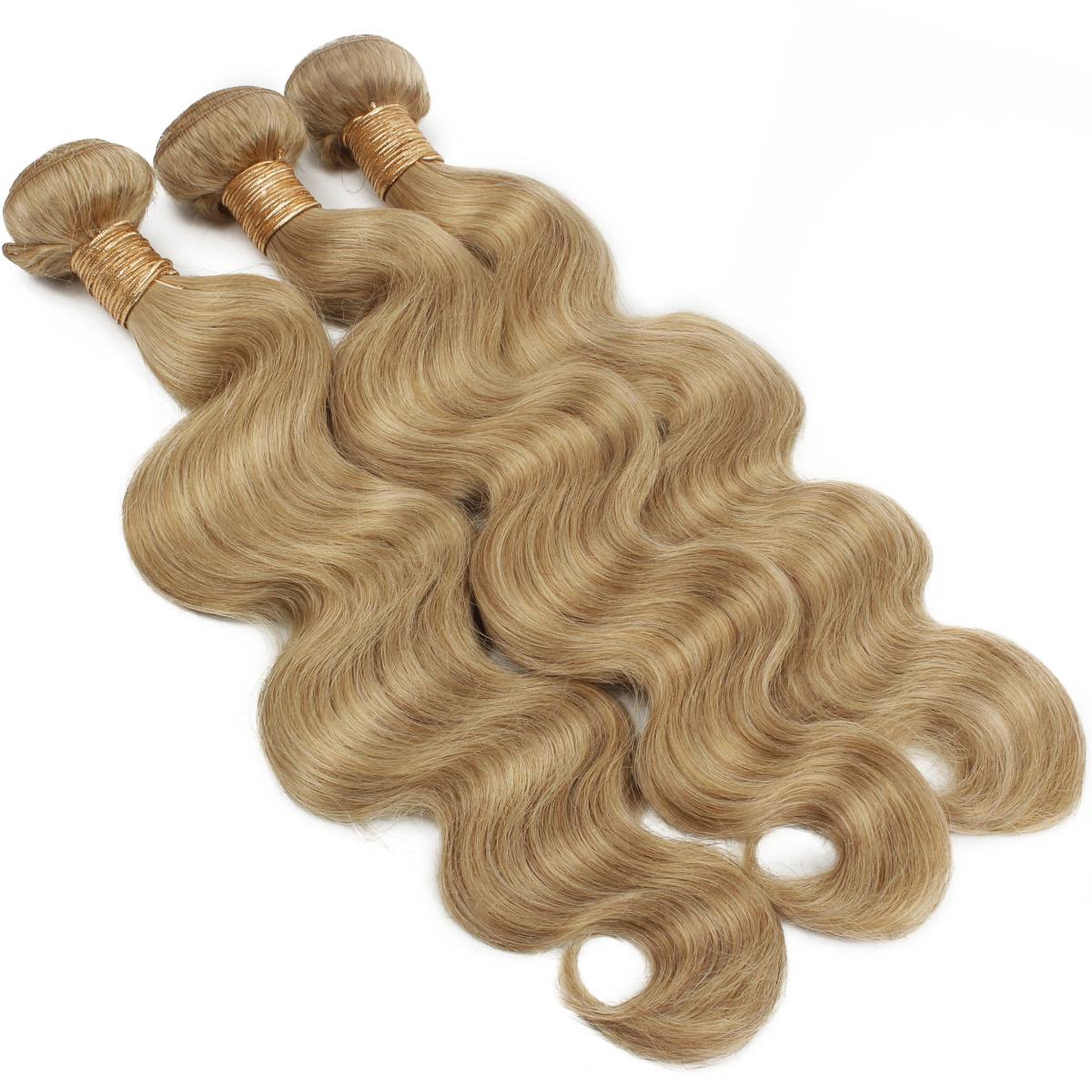 human hair honey blonde bundle deal