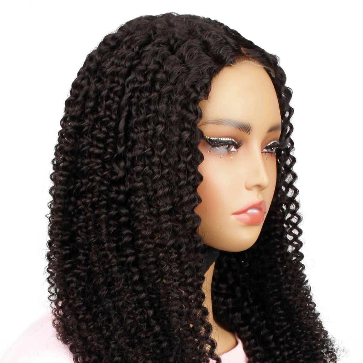 jerry curl 2x6 hd closure wig side