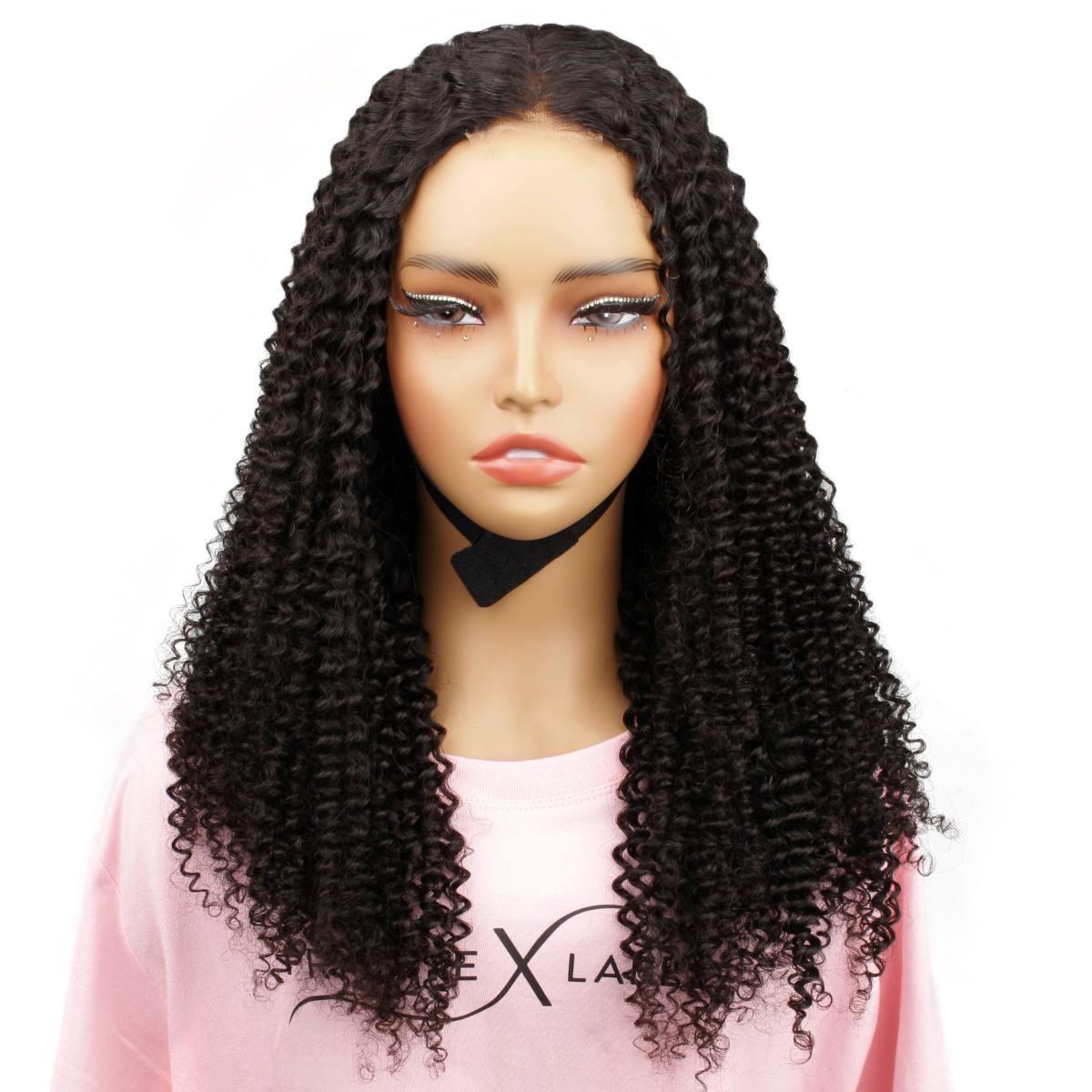 jerry curl 2x6 hd closure wig