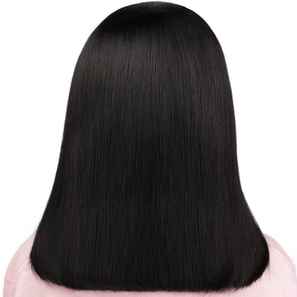 jet black 7x7 hd closure wig back