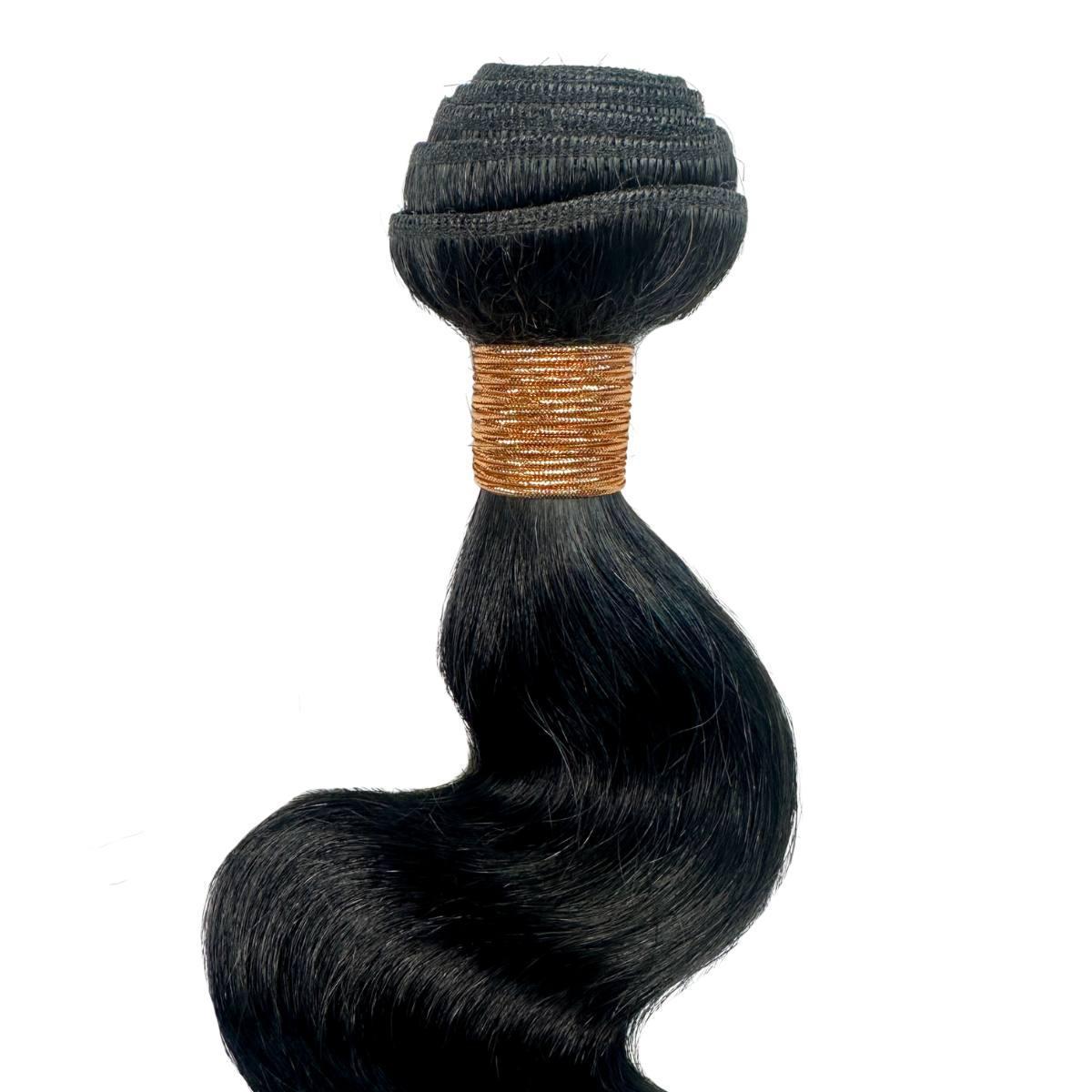 Jet Black Body Wave Bundle Deals | 100% Human Hair