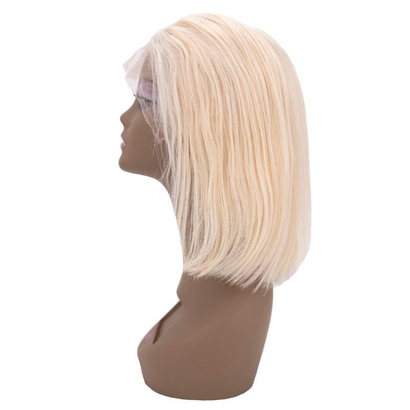 lace front blonde bob wig side