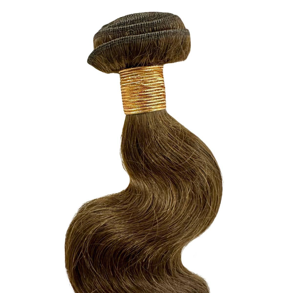 medium brown body wave hair bundle