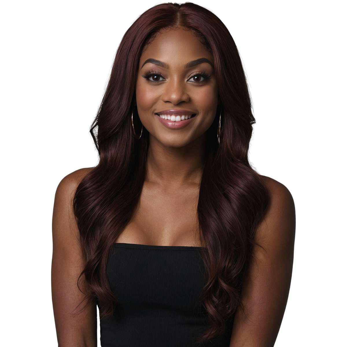 model burgundy bundles