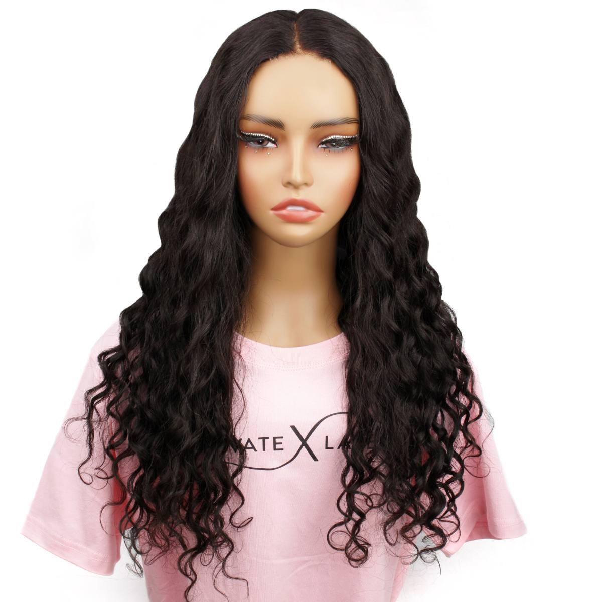 natural wave 2x6 hd closure wig