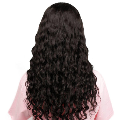 natural wave 2x6 hd wig back