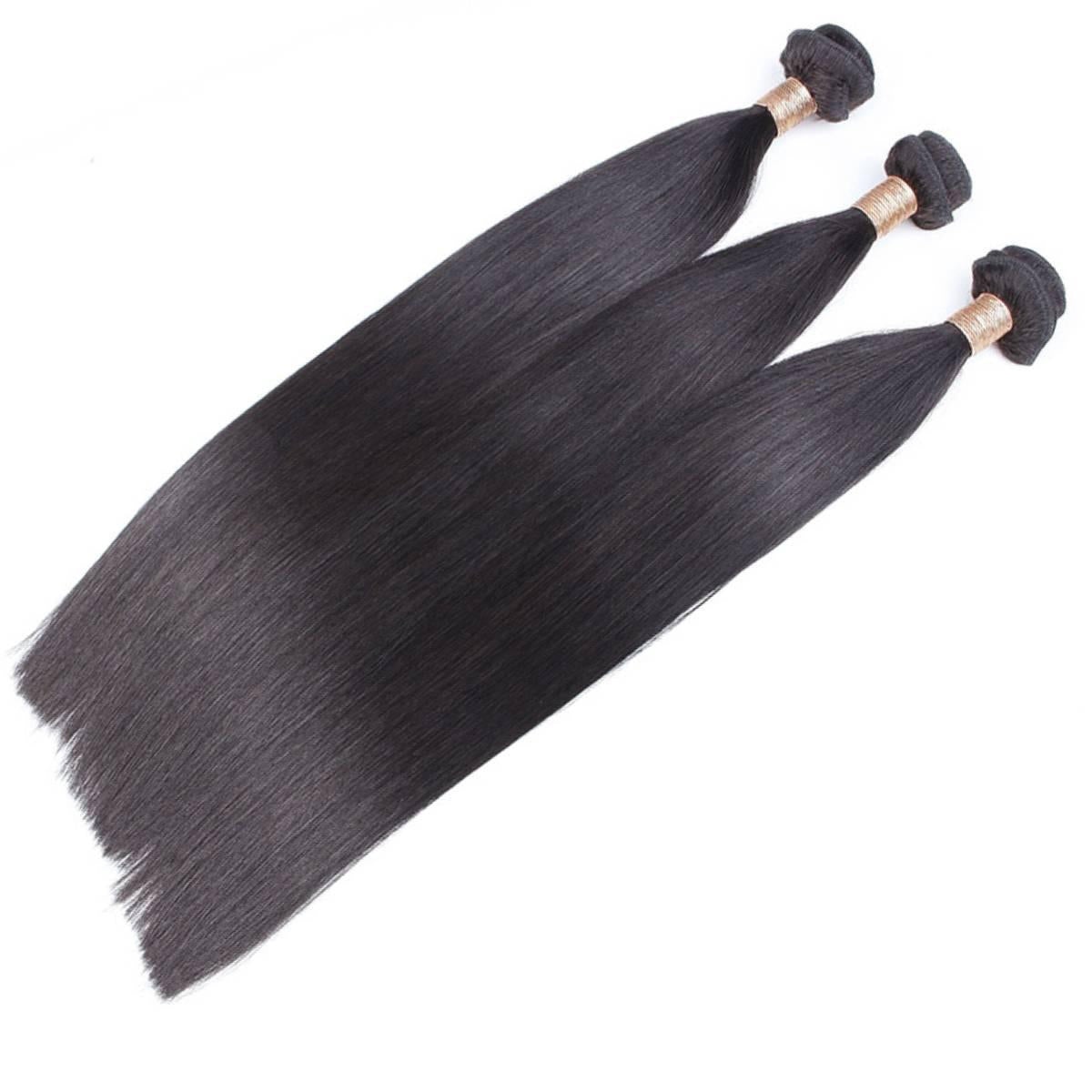 Three Straight Human Hair Bundles Deal