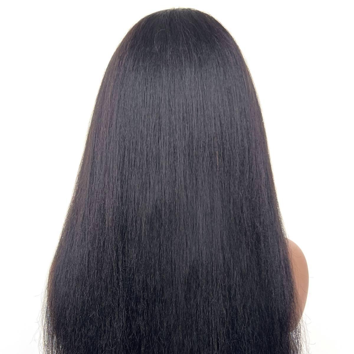 yaki straight v part wig back