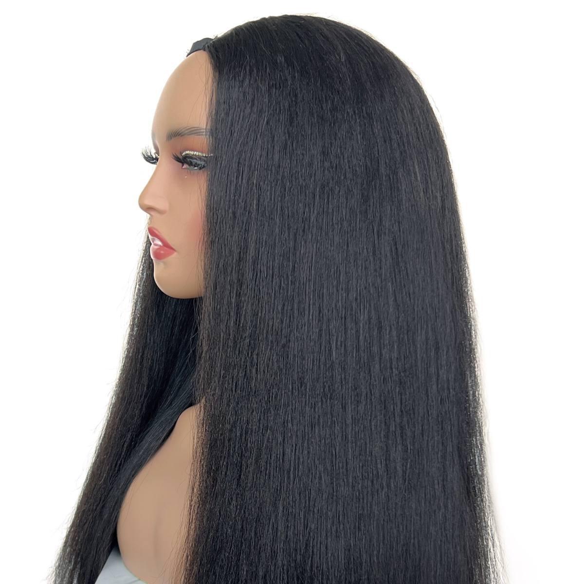 yaki straight v part wig side