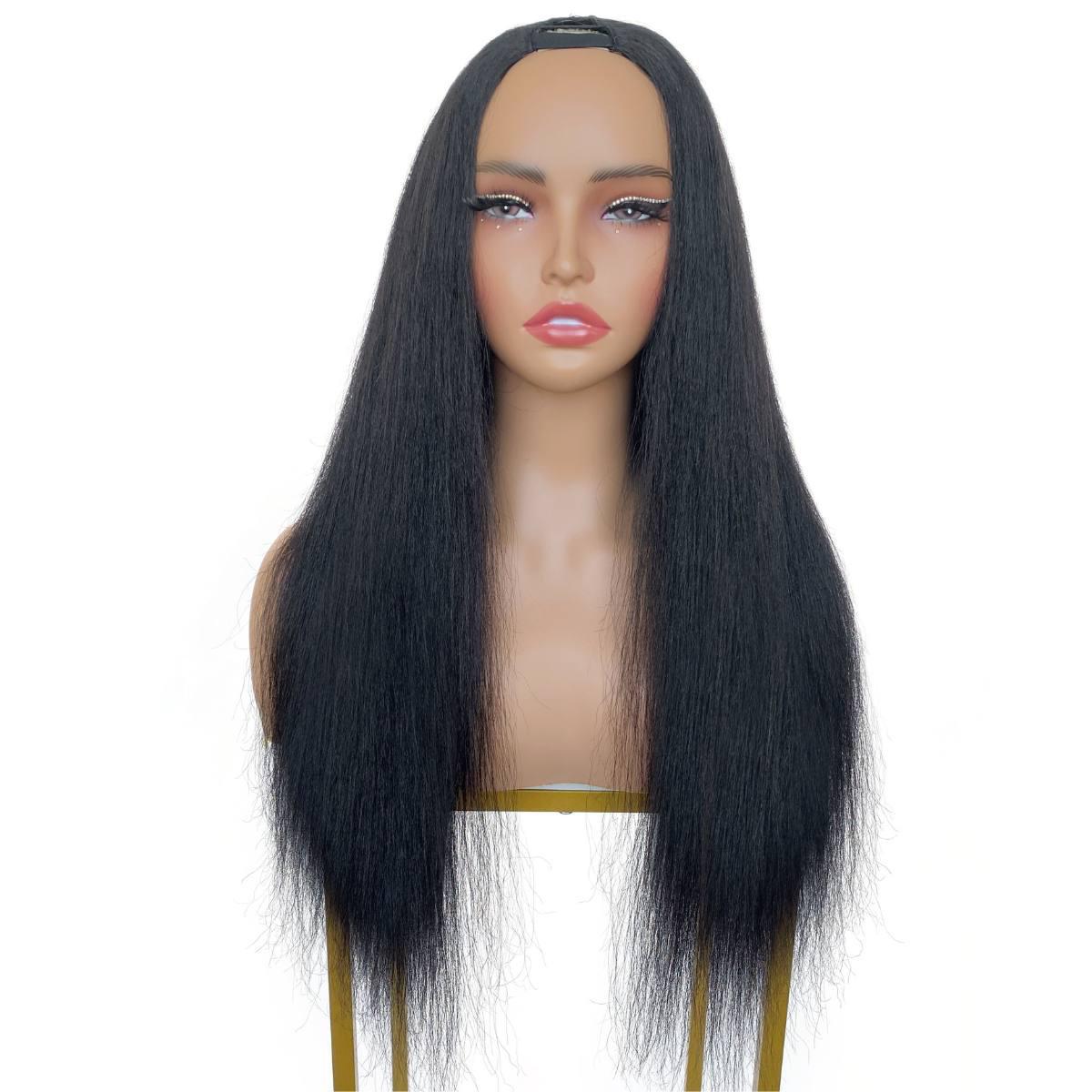 yaki straight v part wig